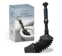 CUQOO Acrdn toilet plunger small head Stantuffo WC accordiano testa piccola, Heavy Duty