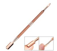 Cura Cuticola Pusher Spoon Cleaner Professional Grade Acciaio Inox Cuticola Remover e Cutter