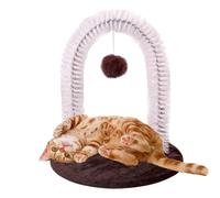 Cura dei gatti per interni | Massaggiatore per la cura di sé per gatti - Strumento per la perdita dei capelli con palla giocattolo per il viso testa schiena