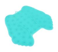 Cura dei piedi 1 pezzo Spazzola for piedi in silicone Tappetino for digitopressione for doccia Scrubber in silicone Scrubber for massaggio ai piedi Scrubber for piedi in silicone Tappetino for massagg