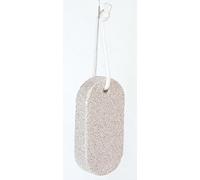 Cura dei piedi della pietra pomice ovale 10 x 5 x 2 cm, con cordoncino per appendere
