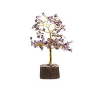 Cura della casa Albero di cristallo Cristalli e pietre Albero decorativo di cristallo Regali di cristallo Albero di pietre preziose Albero di Natale Albero reale (Albero di ametista)