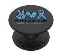 Cura della consapevolezza del cancro alla prostata PopSockets PopGrip Adesivo