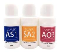 Cura della Pelle Bellezza del Viso Soluzione Aqua Peel, 3 Tipi Soluzione per Bolle Piccole Pulizia Profonda Liquido Idratante, Soluzione per peel professionale, AS1 SA2 AO3 (3 x 30 ml)