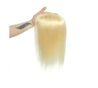 Cura della persona Topper for capelli da donna da 25-45 cm con clip, 100% capelli umani Remy, for capelli fini, colore naturale, clip in un unico pezzo, extension for capelli Extension per Capelli(Blo