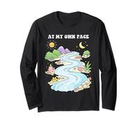 Cura di sé al Mio Ritmo AMA la consapevolezza della Salute mentale Maglia a Manica