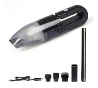 CURA E PULIZIA ASPIRAPOLVERE EASY Aspirapolvere senza fili con batteria ricaricabile, motore da 120W e con una grande capacità di aspirazione. Pratica, veloce e flessibile. Completa di accessori
