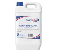 Cura Farma Acqua Bidistillata - Tappo A Vite con Sigillo di Sicurezza - 10lt - Originale