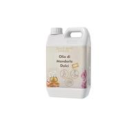 Cura Farma Olio Di Mandorle Dolci Naturale Vegano - 5 Litri Senza OGM - Ideale Per l’Aromaterapia, Massaggi E Smagliature In Gravidanza - Idratante Per Corpo - Viso - Labbra - Capelli - Pelle
