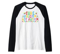 Cura l'ableismo Non l'autismo Maglia con Maniche Raglan