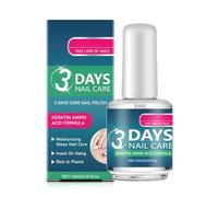 Cura unghie 3 giorni, 16 ml, Cura unghie, Cura unghie per unghie dei piedi extra forte, Trattamento unghie screpolate per unghie deboli e danneggiate (1pc)