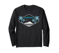 Curacao Isola Palme Vacanza ai Caraibi Voglia di Viaggiare Maglia a Manica