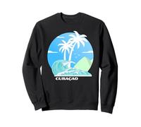 Curacao Palme su un'isola dei Caraibi Souvenir Felpa