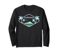 Curacao Palme Vacanza ai Caraibi Isola Voglia di Viaggiare Maglia a Manica