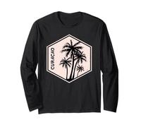 Curacao Souvenir Palme Isola Maglia a Manica