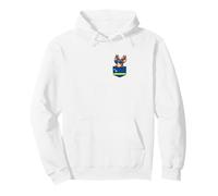 Curaçaoan Cute Pocket Bianco Tailed Deer Curaçao Felpa con Cappuccio