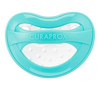 Curaprox Baby Succhietto/ciuccio Taglia 1 | Per Bambini Da 1 a 2,5 Anni | Favorisce Lo Sviluppo Della Mascella E Una Respirazione Corretta | Senza BPA | Turchese | Con Custodia Per La Pulizia E I