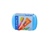 CURAPROX BE YOU Travel Set Blu Set Spazzolini da Denti