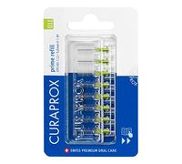 Curaprox Interdentalbürsten CPS 011 prime, Refill, 8 Stück, grün, 1.1 mm Durchmesser, 5 mm Wirksamkeit, Nachfüllpackung, ohne Halter