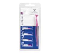 Curaprox CPS 406 Perio Plus 5 CPS 406 + UHS 451 Manico, Fucsia | Set Scovolini, Per Spazi Ampi E Gengive Sensibili, 5 Scovolini E Manico Angolato, Sviluppato In Svizzera