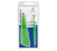 Curaprox Cps Ortho Pocket Set Con Supporto Uhs 451 + Scovolini Cps 07 14 18 + Ortho Wax