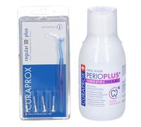 CURAPROX Cps Regular 1.0 mm Plus + Perioplus+ Forte Cx-p+Chx 0.20 Coll