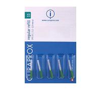 CuraProx CPS11 - Spazzole interdentali regolari, 1,1-2 mm, confezione da 12, colore: Verde