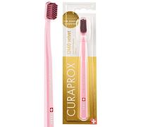 Curaprox CS 12460 Velvet Soft Toothbrush-Sensitive Gum Care/Pulizia ultra delicata con 12.460 filamenti/Confezione singola, Rosa-Fucsia/Made in Switzerland