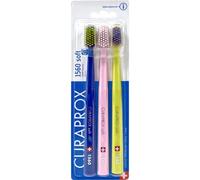 CURAPROX CS 1560 - Spazzolino da denti, 3 pezzi