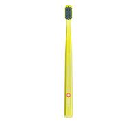 Curaprox CS 3960 Spazzolino Super Soft-Cura denti e gengive per adulti/Setole Super Soft Curen® per una pulizia delicata/Giallo-Blu, Confezione singola/Made in Switzerland
