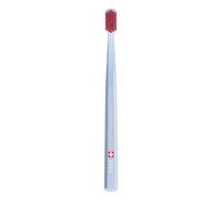 Curaprox CS 3960 Super Soft Spazzolino Da Denti | Igiene Orale Per Adulti | Setole Super Morbide Per Una Pulizia Delicata | Azzurro-rosso Chiaro | Confezione Singola