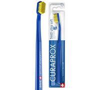 Curaprox CS 5460 Ultra Soft Spazzolino,Blu Scuro-Giallo,Swiss Made | Cura Di Denti E Gengive, Setole Curen® Super Morbide Per Una Pulizia Delicata, Confezione Singola