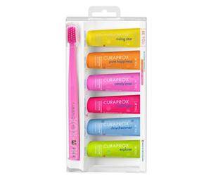 Curaprox CURAPROX BE YOU MIXED SET 6 DENTIFRICI DA 10 ML + 1 SPAZZOLINO CS 5460