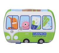 Curaprox Kids Set Da Viaggio Verde (6-12 Anni) Spazzolino + Dentifrici