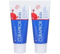 Curaprox Kids Toothpaste Strawberry Flavor 950Ppm 2x10 ml