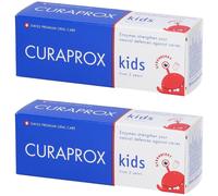 Curaprox Kids Toothpaste Strawberry Flavor 950ppm 2x60 ml