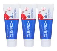 Curaprox Kids Toothpaste Strawberry Flavor 950Ppm 3x10 ml