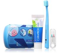 Curaprox Kids Travel Set set di cosmetici da viaggio per denti, lingua e gengive per bambini 1 pz