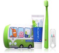 Curaprox Kids Travel Set set di cosmetici da viaggio per denti, lingua e gengive per bambini 1 pz