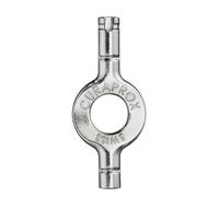 Curaprox Portaspazzole UHS 409-Manico in acciaio Argento con Click-System Universale | Confezione Singola/Made in Switzerland