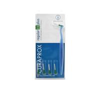 Curaprox Regular 11 Plus Scovolino per spazi interdentali 5 testine + supporto blu