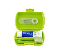 Curaprox Kids Travel Set set di cosmetici da viaggio per denti, lingua e gengive per bambini 1 pz