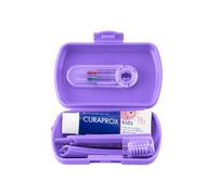 Curaprox Kids Travel Set set di cosmetici da viaggio per denti, lingua e gengive per bambini