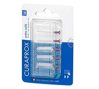 Curaprox Spazzolino interdentale ricariche CPS 18 Ortho-Per bretelle e lavoro dentale/Ultra-Fine filamenti per efficace rimozione della placca/Viola / 5-Pack/Progettato in Svizzera