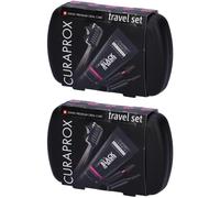 CURAPROX Travel set Black Is White 2x1 St