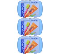 Curaprox Travel Set, Blue 3x1 St