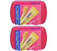 Curaprox Travel Set Magenta 2x1 St