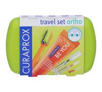CURAPROX TRAVEL SET ORTHO GREE