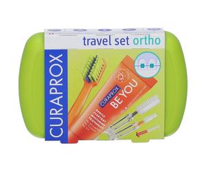 CURAPROX TRAVEL SET ORTHO GREE