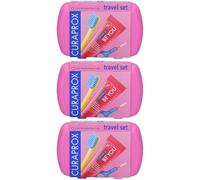 Curaprox Travel Set, Pink 3x1 St